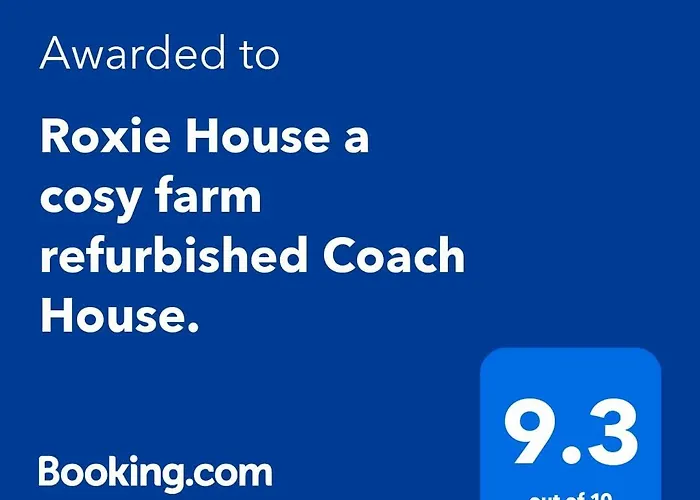 Roxie House A Cosy Farm Refurbished Coach House.